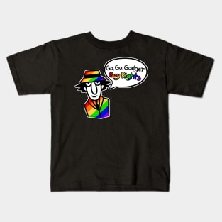 Go, Go, Gay Rights! Kids T-Shirt